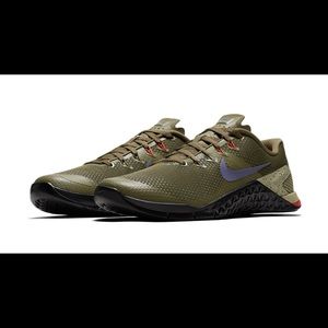 Nike Metcon 4 Olive Canvas Indigo Burst AH7453 342